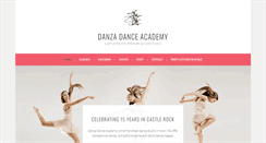 Desktop Screenshot of danzadanceacademy.com
